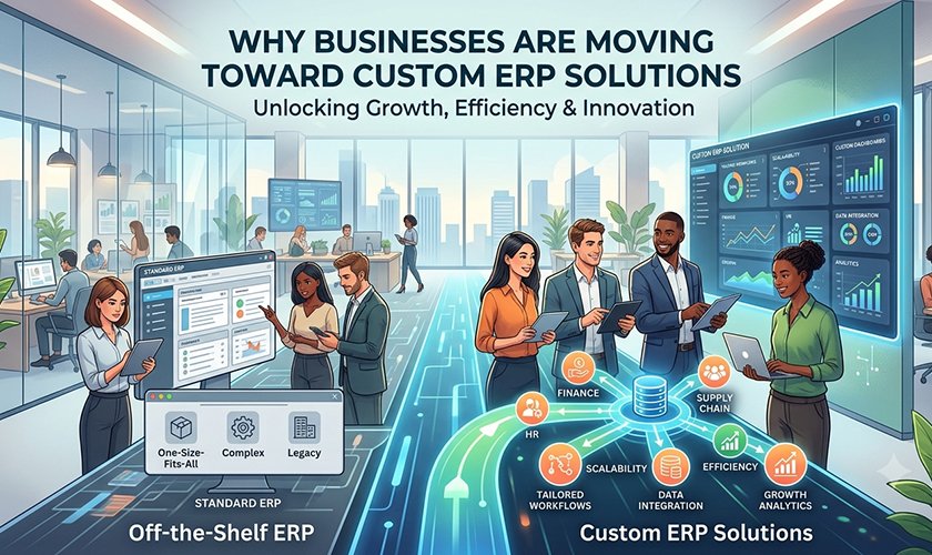 Why Businesses Are Moving Toward Custom ERP Solutions
