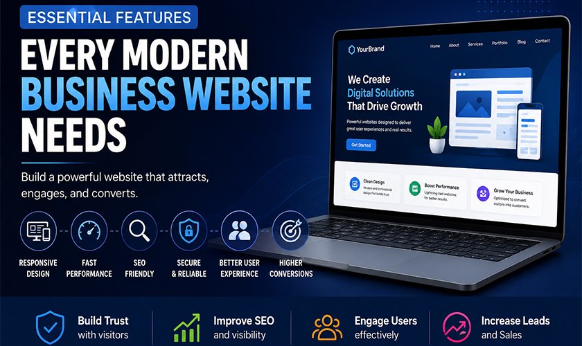 Essential Features Every Modern Business Website Needs