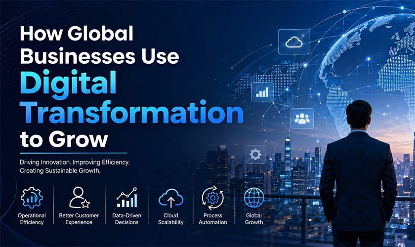 How Global Businesses Use Digital Transformation to Grow