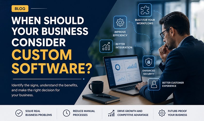 When Should Your Business Consider Custom Software?